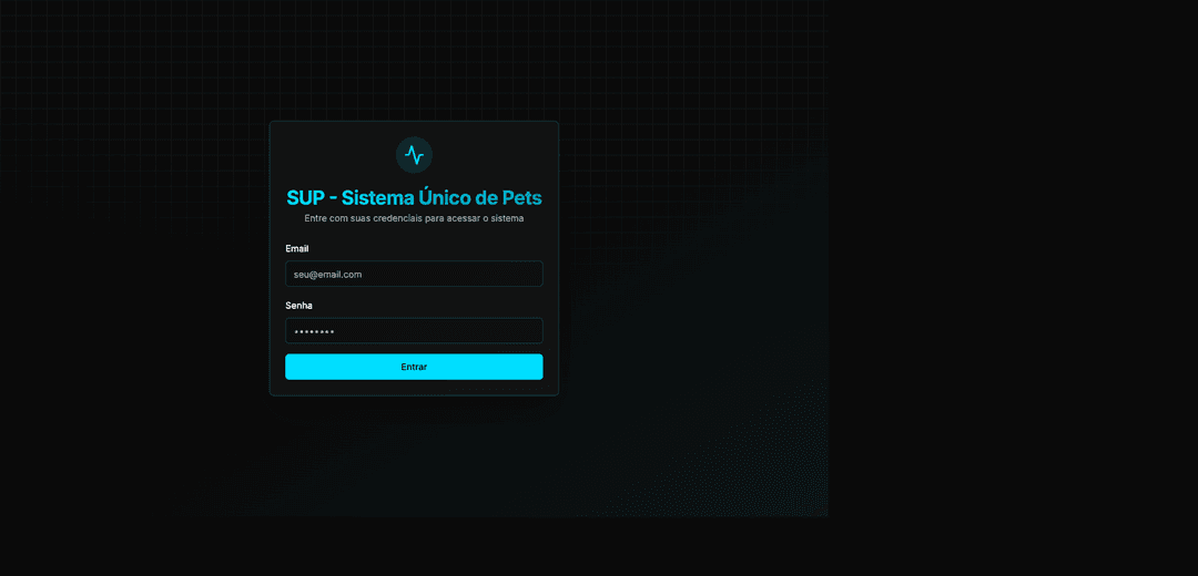 SupVet - Sistema Web
